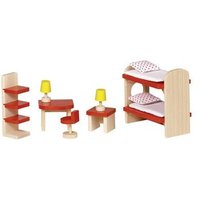 goki 51719 Puppenmöbel Kinderzimmer, goki basic von Goki