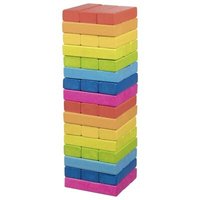 goki 56820 Geschicklichkeitsspiel Wackelturm Regenbogen 7,5 x 7,5 x 24 cm, Holz, 48 Steine, per Stück goki 56820 Geschicklichkeitsspiel Wackelturm Regenbogen 7,5 x 7,5 x 24 cm, Holz, 48 Steine, per Stück von Goki