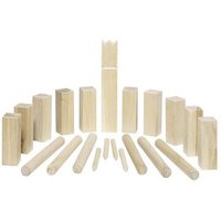 goki 56874 Wikingerspiel Kubb, kleine Größe von Goki