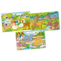 goki 57377 Puzzles Tiere von Goki