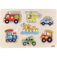 goki 57491 Steckpuzzle Verkehrsmittel goki 57491 Steckpuzzle Verkehrsmittel von Goki