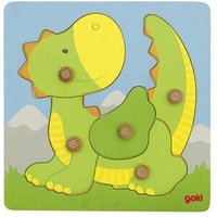 goki 57553 Steckpuzzle Drache von Goki