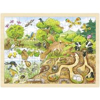 goki 57582 Einlegepuzzle Erlebnis Natur von Goki