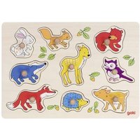 goki 57701 Steckpuzzle Waldtiere goki 57701 Steckpuzzle Waldtiere von Goki
