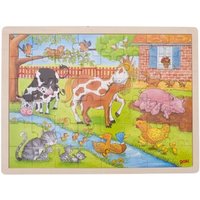 goki 57745 Einlegepuzzle Leben auf dem Bauernhof goki 57745 Einlegepuzzle Leben auf dem Bauernhof von Goki
