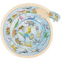 goki 57790 Einlegepuzzle Tierkreis von Goki