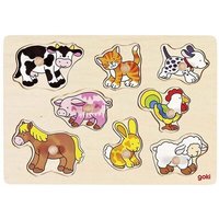 goki 57873 Steckpuzzle Bauernhof goki 57873 Steckpuzzle Bauernhof von Goki