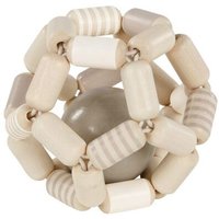 goki 65196 Greifling Elastik Ball, grau weiß von Goki