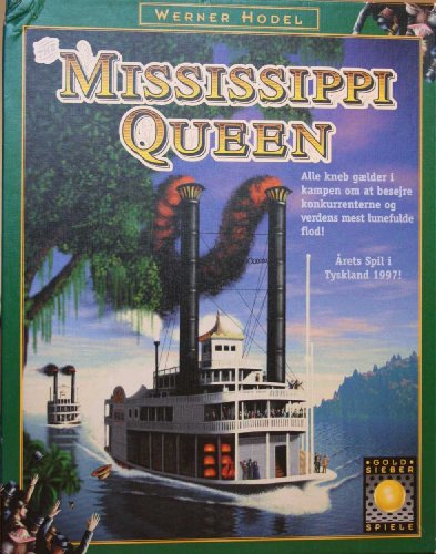Mississippi Queen. Spiel des Jahres 1997 von Gold Sieber Spiele