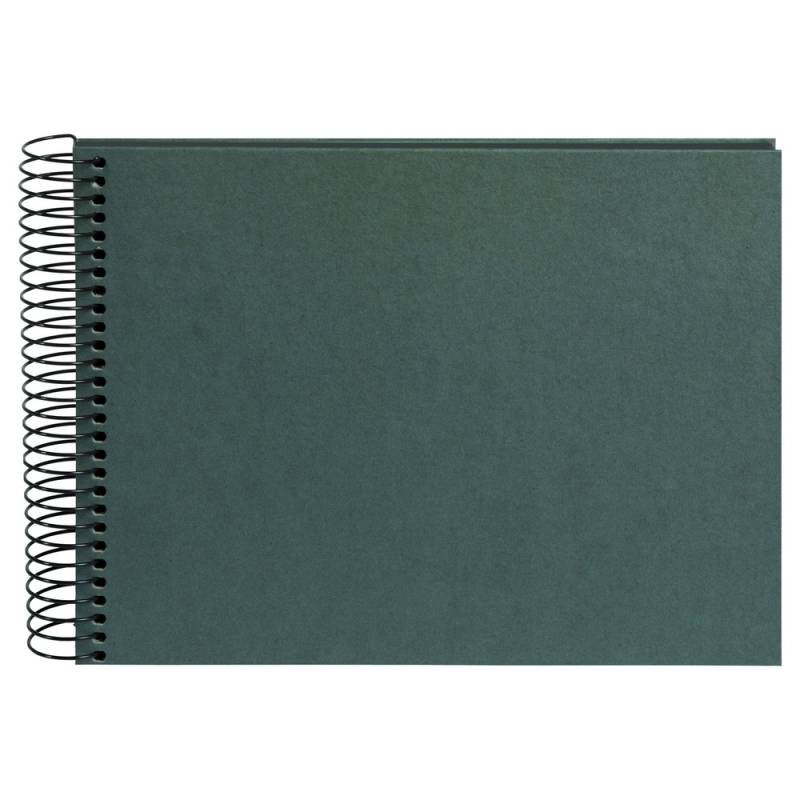 Goldbuch Spiral-Fotoalbum Hanf Papeterie 24 x 17 cm Midnight Green von Goldbuch