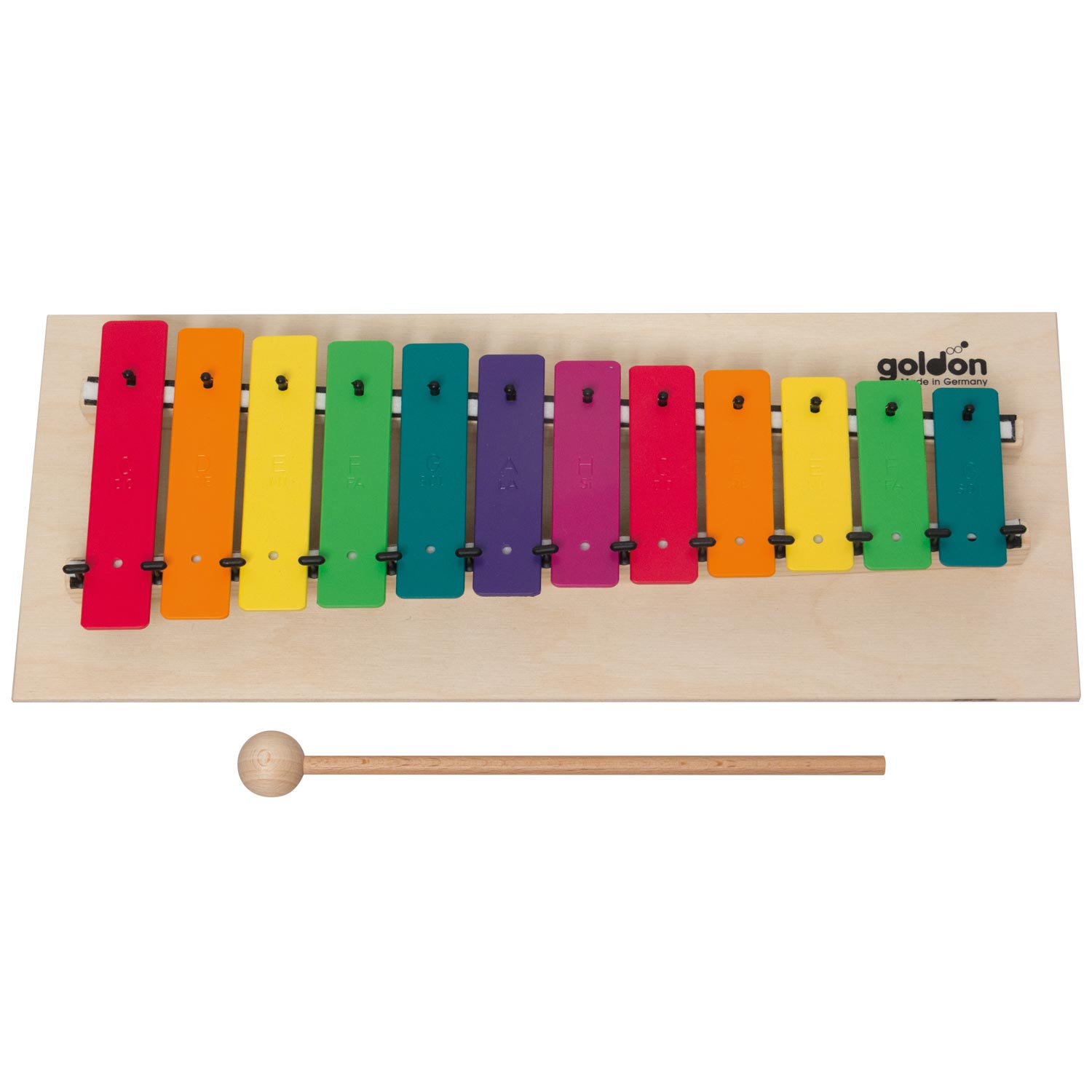 Goldon - Metallophon Boomwhacker&#039;s® Farben von Goldon