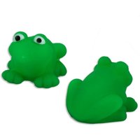 1x Grüner Froschspritzer, Spaß in der Badewanne, ca. 4,5x3,3cm von Golf Toys