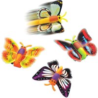 Aufziehauto Schmetterling mit Rückzug-Funktion, 1 Stück, 8 cm von Golf Toys