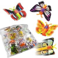 Großpack Aufziehauto Schmetterling mit Rückzug-Funktion, 48 Stück, 8 cm von Golf Toys