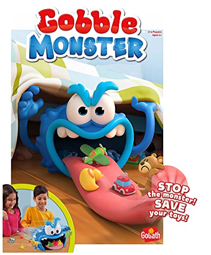 Goliath Games Gobble Monster Kinderspiele, ab 4 Jahren, für 2–4 Spieler von Goliath Toys