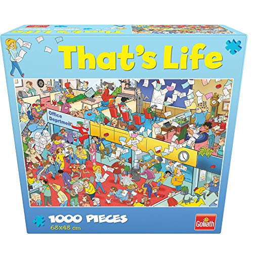 Goliath 914784006 Puzzle Das Büro That's Life, bunt von Goliath Toys