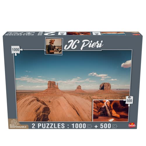 Goliath 923185.004 Kollektion JC Pieri – Monument Valley und Antelope Canyon (USA), Schwarz von Goliath Toys