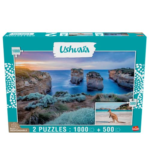 Goliath 923187.004 Kollektion Ushuaia – Island Archway und Känguru (Australien), blau von Goliath Toys