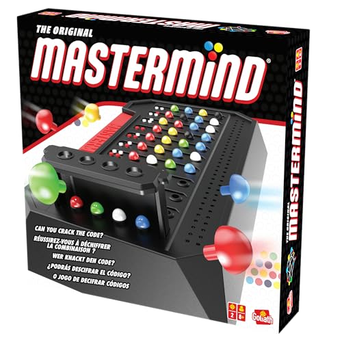 Goliath Mastermind The Original Classic, Spiele für 2 Personen, Gesellschaftsspiele ab 8 Jahren, Klassik Brettspiel für die Spielesammlung, Strategisches Spiel für Kinder und Erwachsene von Goliath Toys