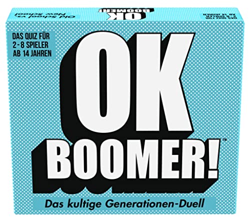 Goliath OK Boomer!, Kartenspiel ab 14 Jahren, Gesellschaftsspiel für Spieleabend für 2 bis 8 Spieler von Goliath Toys