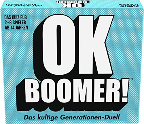 Goliath OK Boomer!, Kartenspiel ab 14 Jahren, Gesellschaftsspiel für Spieleabend für 2 bis 8 Spieler von Goliath Toys