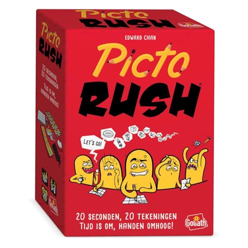 Goliath Picto Rush Brettspiel, Rot von Goliath Toys