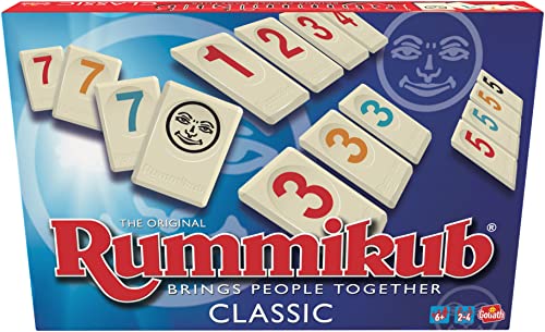 Goliath Rummikub Original Classic, Brettspiel für Kinder und Erwachsene ab 6 Jahren, Strategiespiel für 2 bis 4 Spieler, Handbuch auf Spanisch erhältlich von Goliath Toys