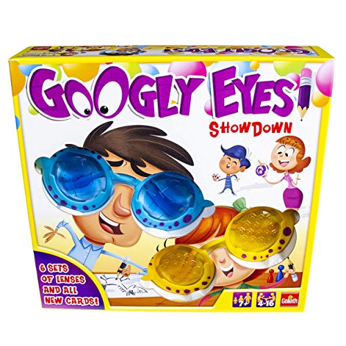 Googly Eyes Showdown: Das verzerrende Zeichenspiel für die Familiensicht, für 4–16 Spieler, ab 7 Jahren von Goliath Toys