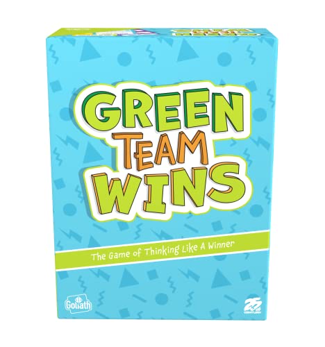 Goliath Games - Green Team Wins, The Game of Thinking Like a Winner, Family Party Games, for 3-6 Players, Ages 10+ von Goliath Toys