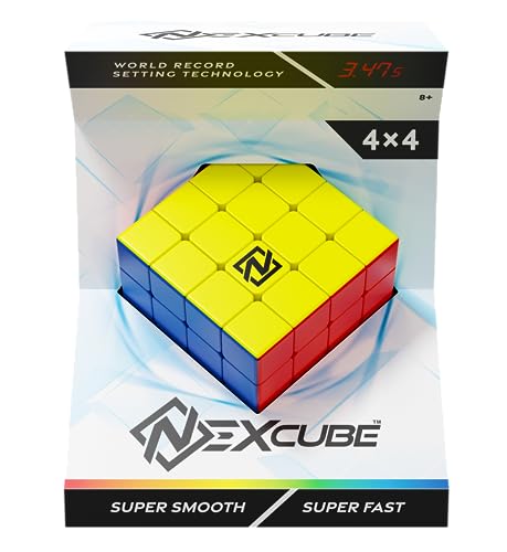 Nexcube 4x4, Zauberwürfel ab 8 Jahren, Speed cube 4x4, Spielzeug für Kinder von Goliath