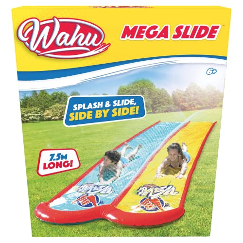 Wahu Mega Slide, Wasserspielzeug Outdoor für Kinder ab 6 Jahren, Wasserrutsche Garten für Draußen, Wasserbahn und Wasserspiel von Goliath Toys