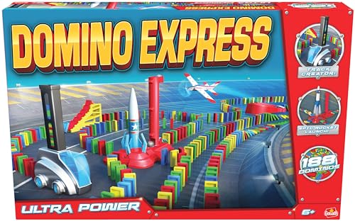 Goliath - Domino Express - Ultra Power - Jeu de Construction - Courses de Dominos - Lance Une Fusée Dans l'Espace - A Jouer Seul, en Famille ou entre Amis - A Partir de 6 Ans Goliath - Domino Express - Ultra Power - Jeu de Construction - Courses de Dominos - Lance Une Fusée Dans l'Espace - A Jouer Seul, en Famille ou entre Amis - A Partir de 6 Ans von Goliath
