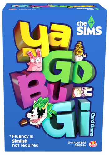 Goliath The Sims: YaGoBuGi Kartenspiel - Simlish Speaking Fun Partyspiel | Basierend auf der beliebten Videospiel-Serie | Für 3-6 Spieler ab 8 Jahren Goliath The Sims: YaGoBuGi Kartenspiel - Simlish Speaking Fun Partyspiel | Basierend auf der beliebten Videospiel-Serie | Für 3-6 Spieler ab 8 Jahren von Goliath