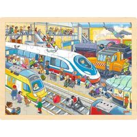 Einlegepuzzle Bahnhof Einlegepuzzle Bahnhof von Gollnest & Kiesel GmbH & Co. KG
