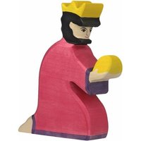 Goki 80284 - Balthasar, rot, Holzfigur, 13,5cm, Holztiger-Figur Goki 80284 - Balthasar, rot, Holzfigur, 13,5cm, Holztiger-Figur von Gollnest & Kiesel GmbH & Co. KG