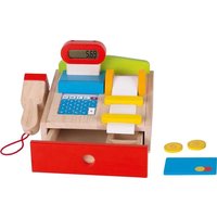 Goki 51575 - Kaufmannsladenkasse, funktionstüchtig, Holz, Zubehör für Kaufladen Goki 51575 - Kaufmannsladenkasse, funktionstüchtig, Holz, Zubehör für Kaufladen von Gollnest & Kiesel GmbH & Co. KG