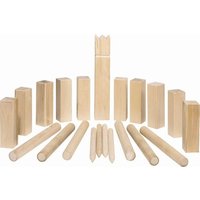 Wikingerspiel Kubb, mittlere Größe, im Baumwollbeutel Wikingerspiel Kubb, mittlere Größe, im Baumwollbeutel von Gollnest & Kiesel GmbH & Co. KG