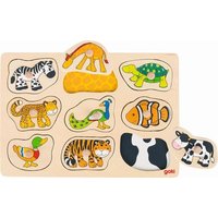Steckpuzzle mit Hintergrund Was gehört zu wem? Steckpuzzle mit Hintergrund Was gehört zu wem? von Gollnest & Kiesel GmbH & Co. KG