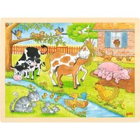 Einlegepuzzle Leben auf dem Bauernhof Einlegepuzzle Leben auf dem Bauernhof von Gollnest & Kiesel GmbH & Co. KG