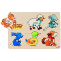 Goki 57929 - Hintergrundbildpuzzle Mutter und Kind von Gollnest & Kiesel KG