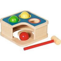 Goki 58864 - Fang die Kugel, Hammerbank und Kugelbahn, Holz, 18x18cm Goki 58864 - Fang die Kugel, Hammerbank und Kugelbahn, Holz, 18x18cm von Gollnest & Kiesel KG