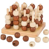 Goki HS058 - 3-D Spiel Tic Tac Toe, Holz Goki HS058 - 3-D Spiel Tic Tac Toe, Holz von Gollnest & Kiesel KG