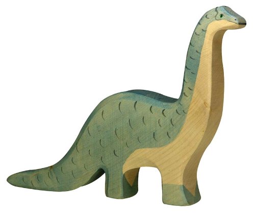 Holztiger Holzfigur Brontosaurus von Gollnest & Kiesel KG