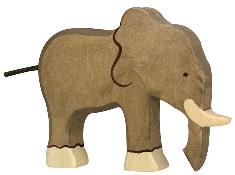 Holztiger Holzfigur Elefant von Gollnest & Kiesel KG