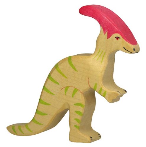 Holztiger Holzfigur Parasaurolophus von Gollnest & Kiesel KG