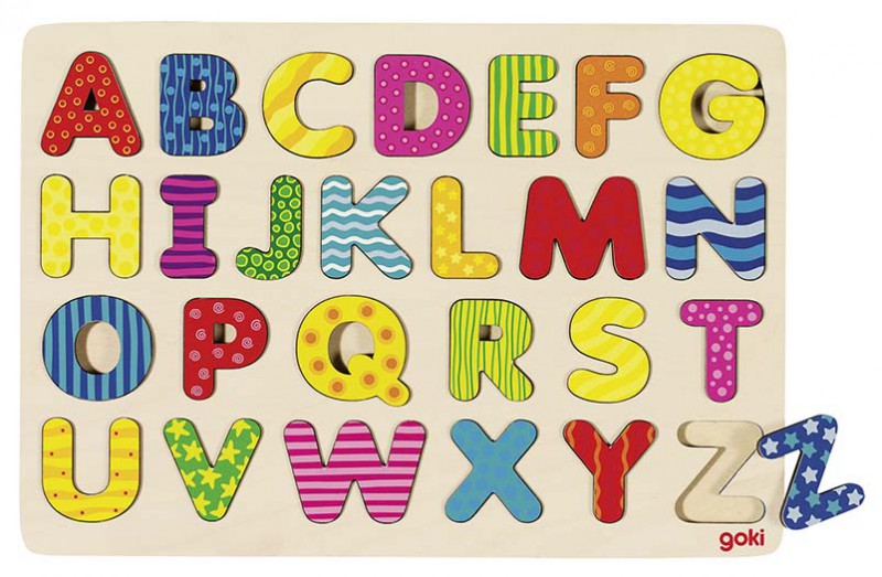 Goki Einlegepuzzle - Alphabet von Gollnest & Kiesel