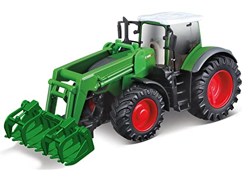 Bburago 18-31635 - Traktor - Fendt 1050 Vario mit Frontgreifer (10cm) von Gomazing