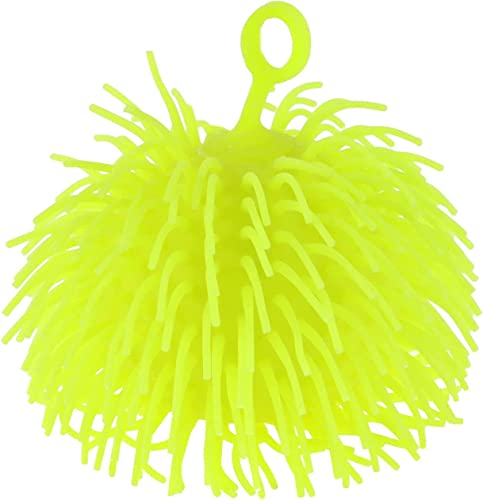 TOI-Toys 51007Z - Knetball - Pufferz Squeezy Pufferball (12,5cm) (gelb) von Gomazing