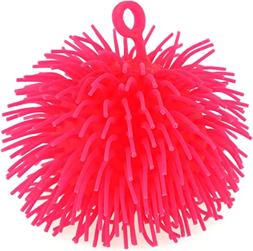 TOI-Toys 51007Z - Knetball - Pufferz Squeezy Pufferball (12,5cm) (pink) von Gomazing