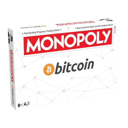 gomazing - Monopoly Bitcoin - Limitierte Sammler-Edition - Gesellschaftsspiel für Erwachsene und Kinder - Alter 8+ - Deutsch - von Gomazing